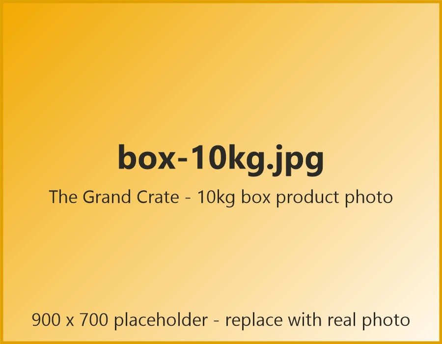 The Grand Crate, 10 kg box of fresh Sindhri mangoes